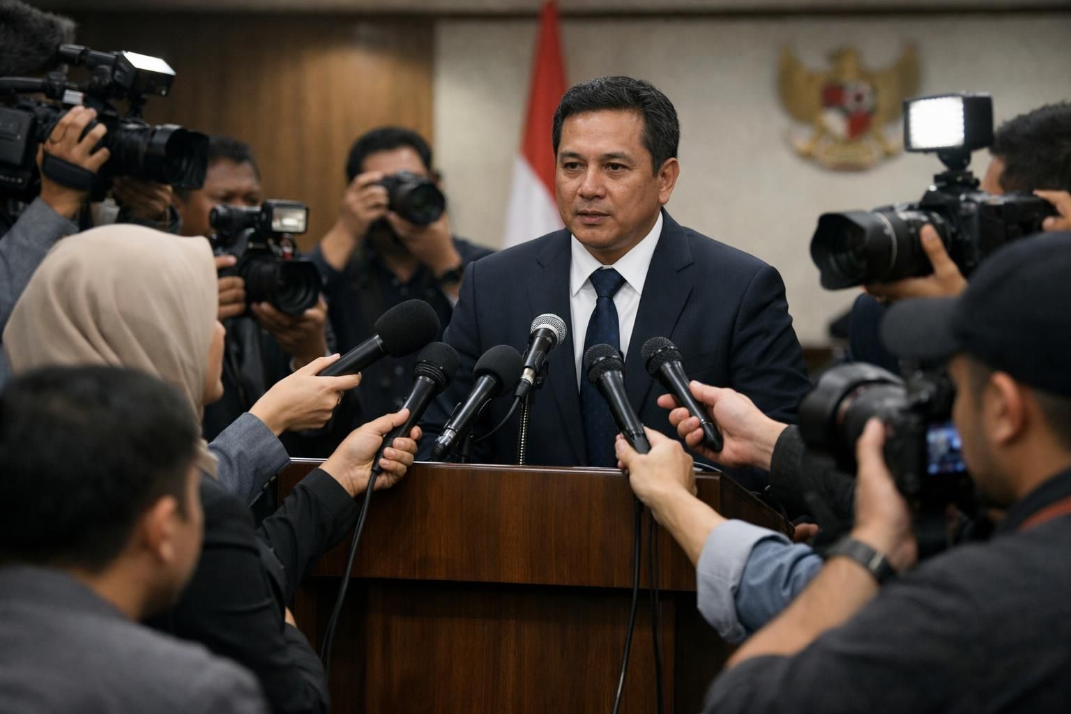 polisi sedang menyelidiki laporan dari pwi terkait ucapan hotman yang berbunyi 'apakah kamu punya otak?' yang menjadi perhatian publik di detiknews.