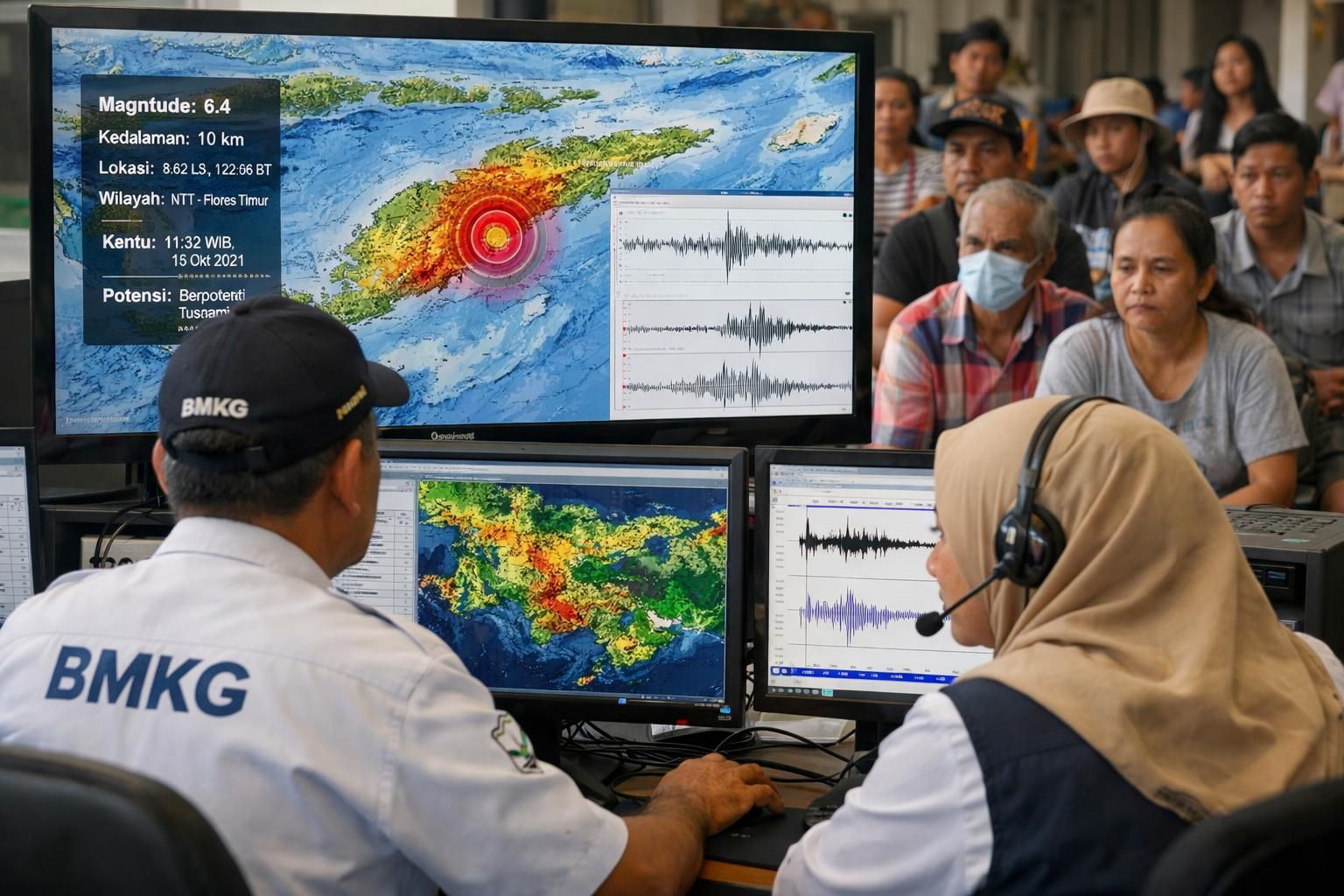 bmkg melaporkan terjadinya 2.119 gempa susulan di wilayah ntt, memberikan informasi terbaru dan peringatan untuk keselamatan warga.