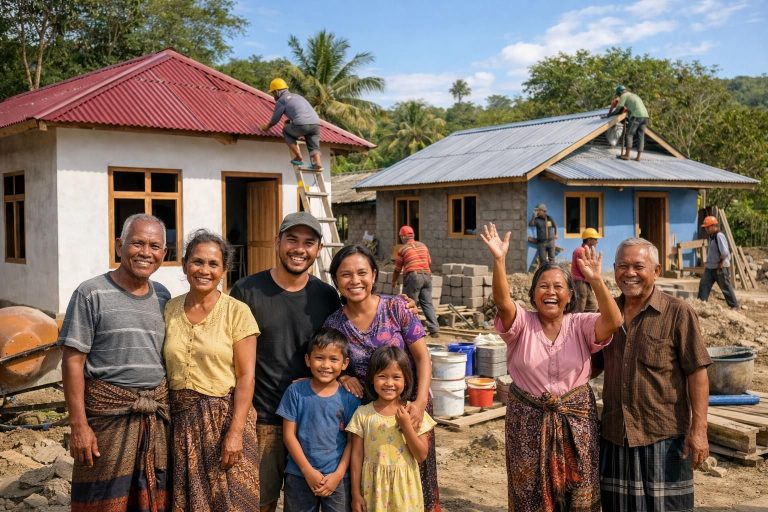 korban gempa di ntt menerima bantuan renovasi rumah senilai rp 15 juta hingga rp 30 juta guna mendukung pemulihan cepat dan meningkatkan kualitas hunian mereka.