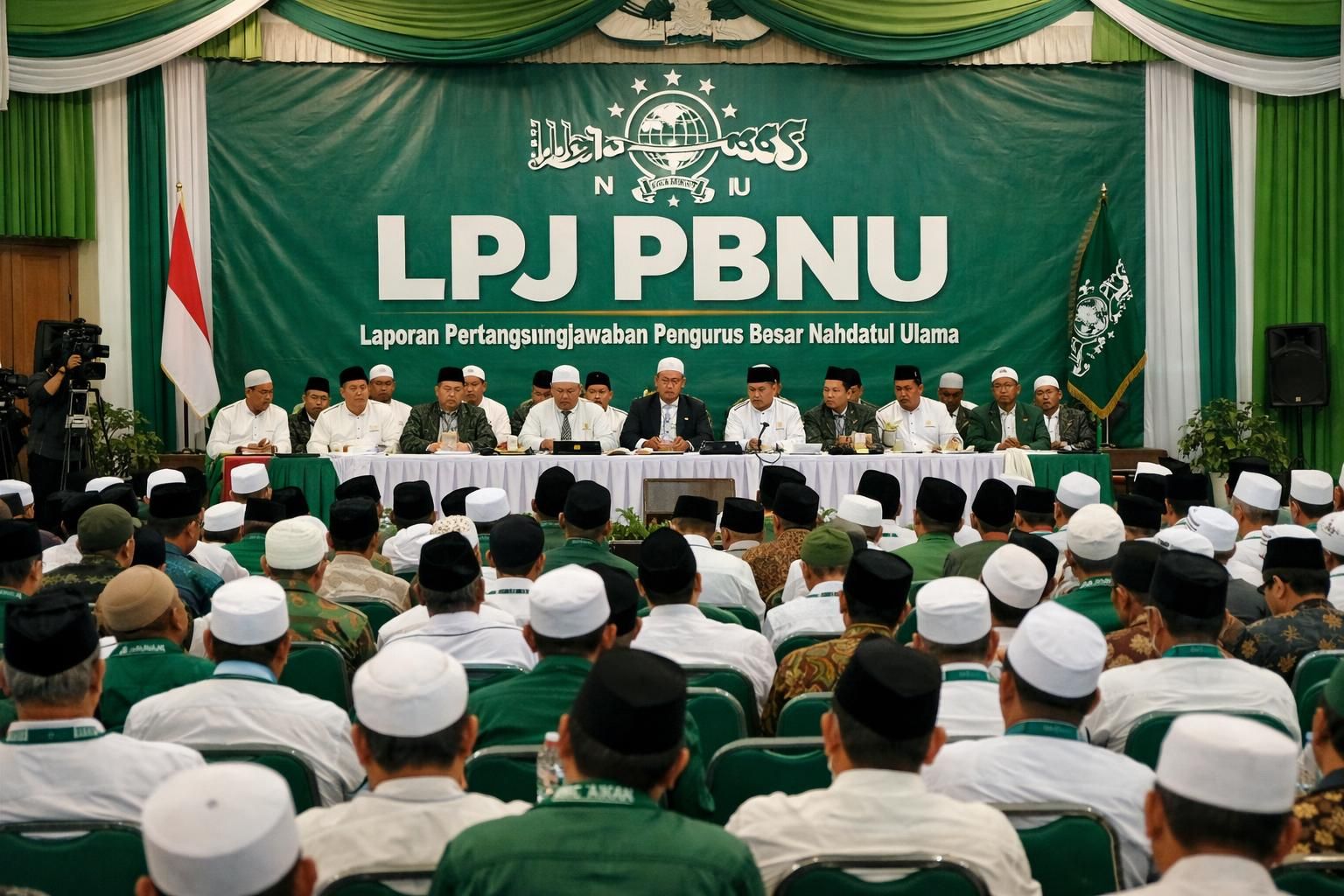 laporan pertanggungjawaban kepemimpinan gus yahya resmi disahkan dalam muktamar nu, menandai tonggak penting bagi organisasi dan masa depan nu.