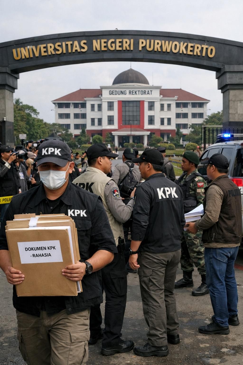 mengungkap profil dan harta kekayaan rektor unsoed yang terlibat ott kpk dalam kasus suap penerimaan mahasiswa baru, termasuk fakta dan perkembangan terkini.