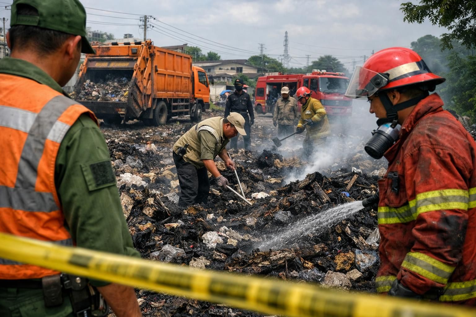 pemprov berencana menutup tps ilegal di lokasi tempat petugas damkar meninggal di jakarta timur untuk meningkatkan keamanan dan ketertiban lingkungan sekitar.