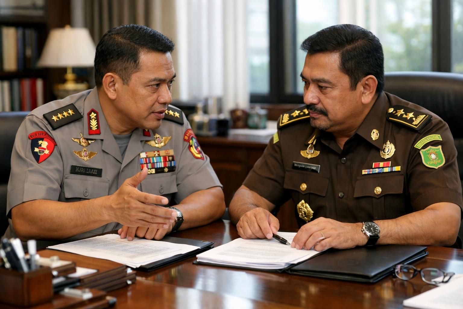 polri dan kejaksaan agung sepakat meminta hakim menolak gugatan praperadilan yang diajukan oleh febrie, menegaskan langkah hukum yang tegas.