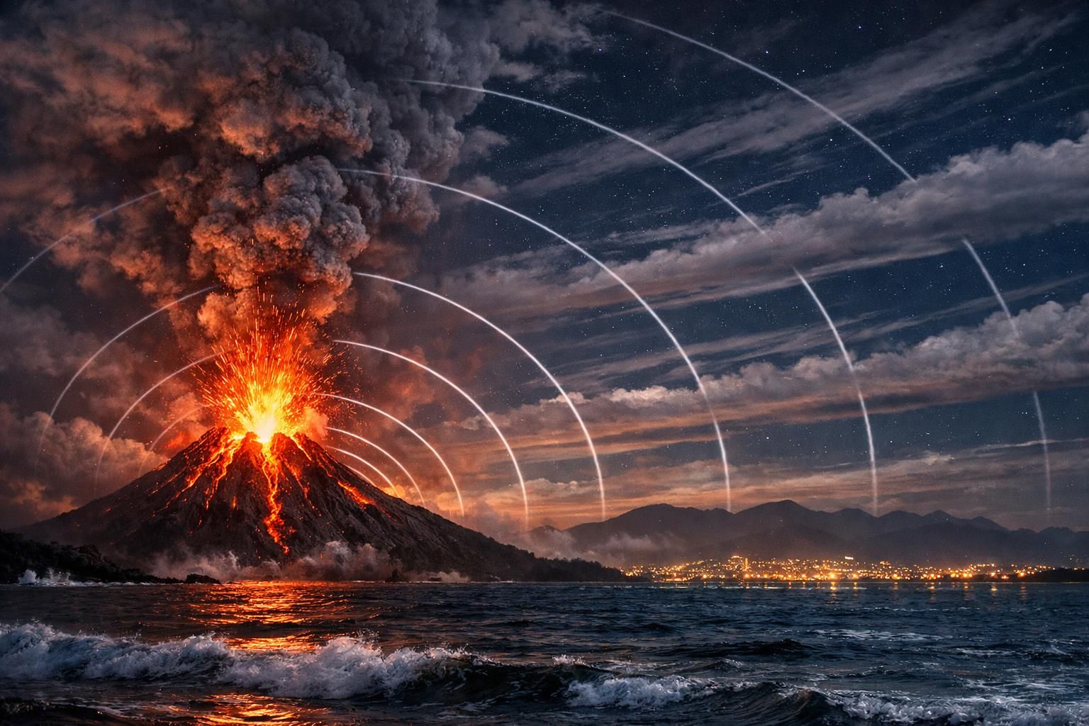 temukan alasan ilmiah mengapa suara dentuman letusan anak krakatau dapat terdengar hingga jauh sampai ke bandung, serta dampaknya terhadap wilayah sekitarnya.