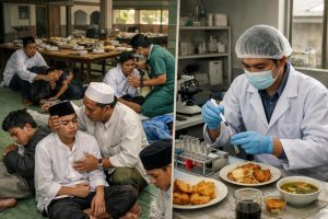 sejumlah santri di sidoarjo diduga mengalami keracunan. menu mbg yang dikonsumsi segera diuji di laboratorium untuk memastikan penyebabnya dan mencegah kejadian serupa.